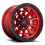 Ζάντα Fuel Off-Road Covert D695 Candy Red w/ Black Ring