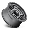 Hostage III D568 Fuel Off-Road Matte Anthracite w/ Black Ring