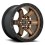 Ζάντα Fuel Off-Road Kicker 6 D699 Bronze Center w/ Black Lip