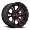 Ζάντα Fuel Off-Road Rage D712 Gloss Black w/ Candy Red
