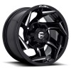 Ζάντα Fuel Off-Road Reaction D753 Gloss Black Milled