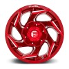 Reaction D754 Fuel Off-Road Candy Red & Milled