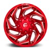 Ζάντα Fuel Off-Road Reaction D754 Candy Red & Milled