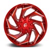 Ζάντα Fuel Off-Road Reaction D754 Candy Red & Milled