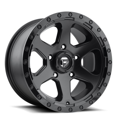 Ripper D589 Fuel Off-Road Matte Black | Gloss Black Lip