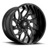 Runner D741 Fuel Off-Road Gloss Black & Milled 24x14