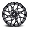 Runner D741 Fuel Off-Road Gloss Black & Milled 24x14