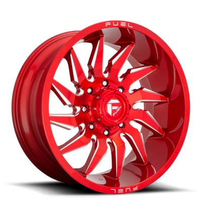 Ζάντα Fuel Off-Road Saber D745 Candy Red & Milled