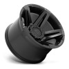 SFJ D763 Fuel Off-Road Matte Black - 20x12