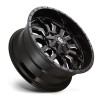 Sledge D595 Fuel Off-Road Gloss Black & Milled