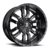 Sledge D596 Fuel Off-Road Matte Black | Gloss Black Lip