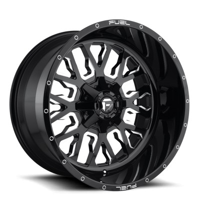 Stroke D611 Fuel Off-Road Gloss Black & Milled