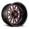 Stroke D612 Fuel Off-Road Gloss Black w/ Candy Red