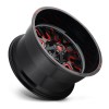 Stroke D612 Fuel Off-Road Gloss Black w/ Candy Red