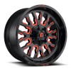 Stroke D612 Fuel Off-Road Gloss Black w/ Candy Red