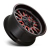 Stroke D612 Fuel Off-Road Gloss Black w/ Candy Red