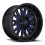 Stroke D645 Fuel Off-Road Gloss Black w/ Candy Blue