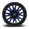 Stroke D645 Fuel Off-Road Gloss Black w/ Candy Blue