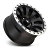 Ζάντα Fuel Off-Road Tactic D629 Black w/ Machined Lip