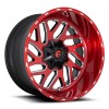 Trigger D691 Fuel Off-Road Brushed Candy Red/Gloss Black/Milled