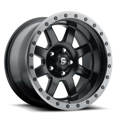 Trophy D551 Fuel Off-Road Matte Black w/ Anthracite Ring