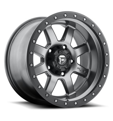 Trophy D552 Fuel Off-Road Matte Anthracite w/ Black Ring