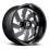 Ζάντα Fuel Off-Road Turbo 8 D582 Black & Milled