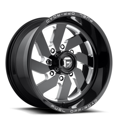 Ζάντα Fuel Off-Road Turbo 8 D582 Black & Milled