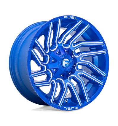 Typhoon D774 Fuel Off-Road Anodized Blue Milled