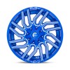 Typhoon D774 Fuel Off-Road Anodized Blue Milled