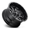 Vandal D627 Fuel Off-Road Gloss Black & Milled