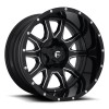 Vandal D627 Fuel Off-Road Gloss Black & Milled