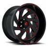 Vortex D638 Fuel Off-Road Gloss Black w/ Candy Red