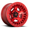 Warp Beadlock D117 Fuel Off-Road Candy Red