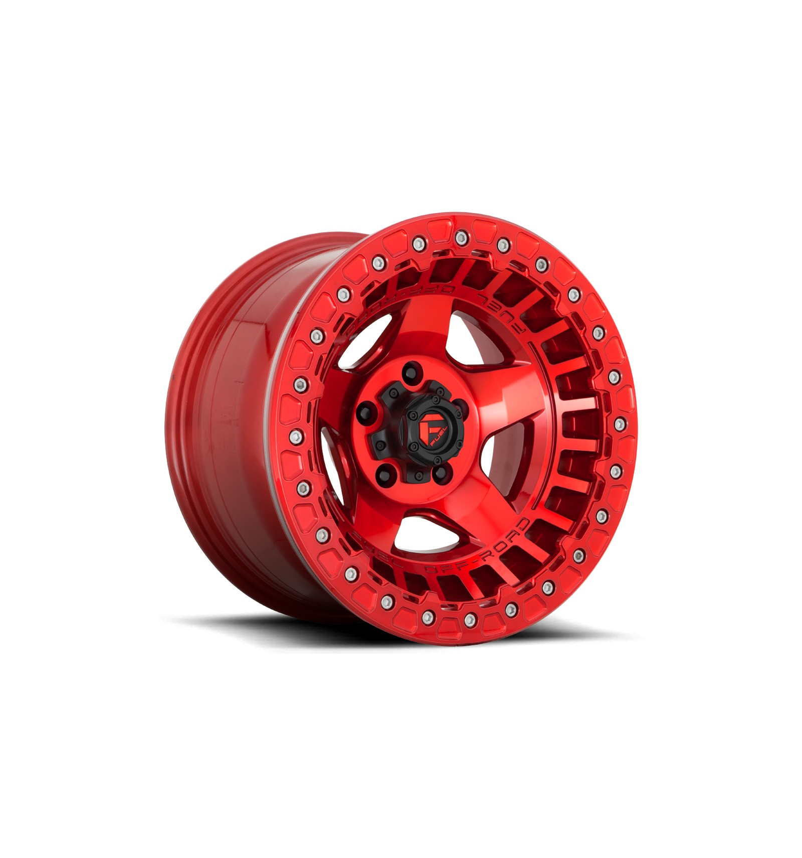 Warp Beadlock D117 Fuel Off Road Candy Red 4x4offroad Gr