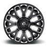 Warrior D607 Fuel Off-Road Gloss Black & Milled