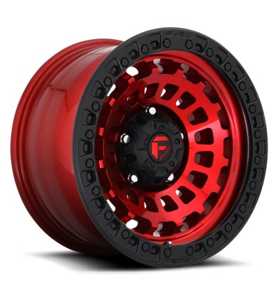 Ζάντα Fuel Off-Road Zephyr D632 Candy Red w/ Matte Black Ring