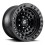 Zephyr Beadlock D101 Fuel Off-Road Matte Black w/ Matte Black Ring