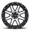 Coyote Black Rhino GLOSS BLACK W/ MACHINED FACE & STAINLESS BOLTS