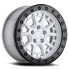 Gravel Beadlock Black Rhino GLOSS WHITE W/ BLACK RING & BLACK BOLTS