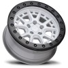 Ζάντα Black Rhino Gravel Beadlock GLOSS WHITE W/ BLACK RING & BLACK BOLTS