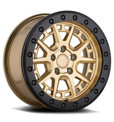 Ζάντα Black Rhino Gravel Beadlock GOLD W/ BLACK RING & BOLTS