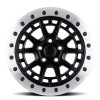 Gravel Beadlock Black Rhino MATTE BLACK W/ MACHINED RING & BLACK BOLTS