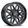 Hollister Black Rhino GLOSS BLACK W/ MILLED SPOKES