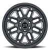 Hollister Black Rhino GLOSS BLACK W/ MILLED SPOKES