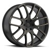 Kunene Black Rhino MATTE BLACK W/ DARK TINT MILLED SPOKES