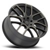 Kunene Black Rhino MATTE BLACK W/ DARK TINT MILLED SPOKES