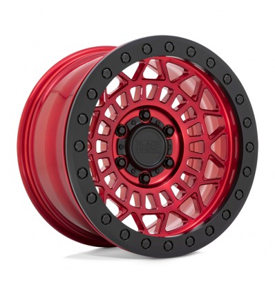 Labyrinth Black Rhino MACHINED CANDY RED W/ BLACK HARDWARE