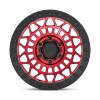 Labyrinth Black Rhino MACHINED CANDY RED W/ BLACK HARDWARE