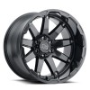 Oceano Black Rhino GLOSS GUNBLACK W/STAINLESS BOLTS (12")